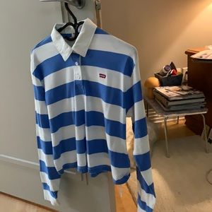 Levi’s cotton striped polo shirt